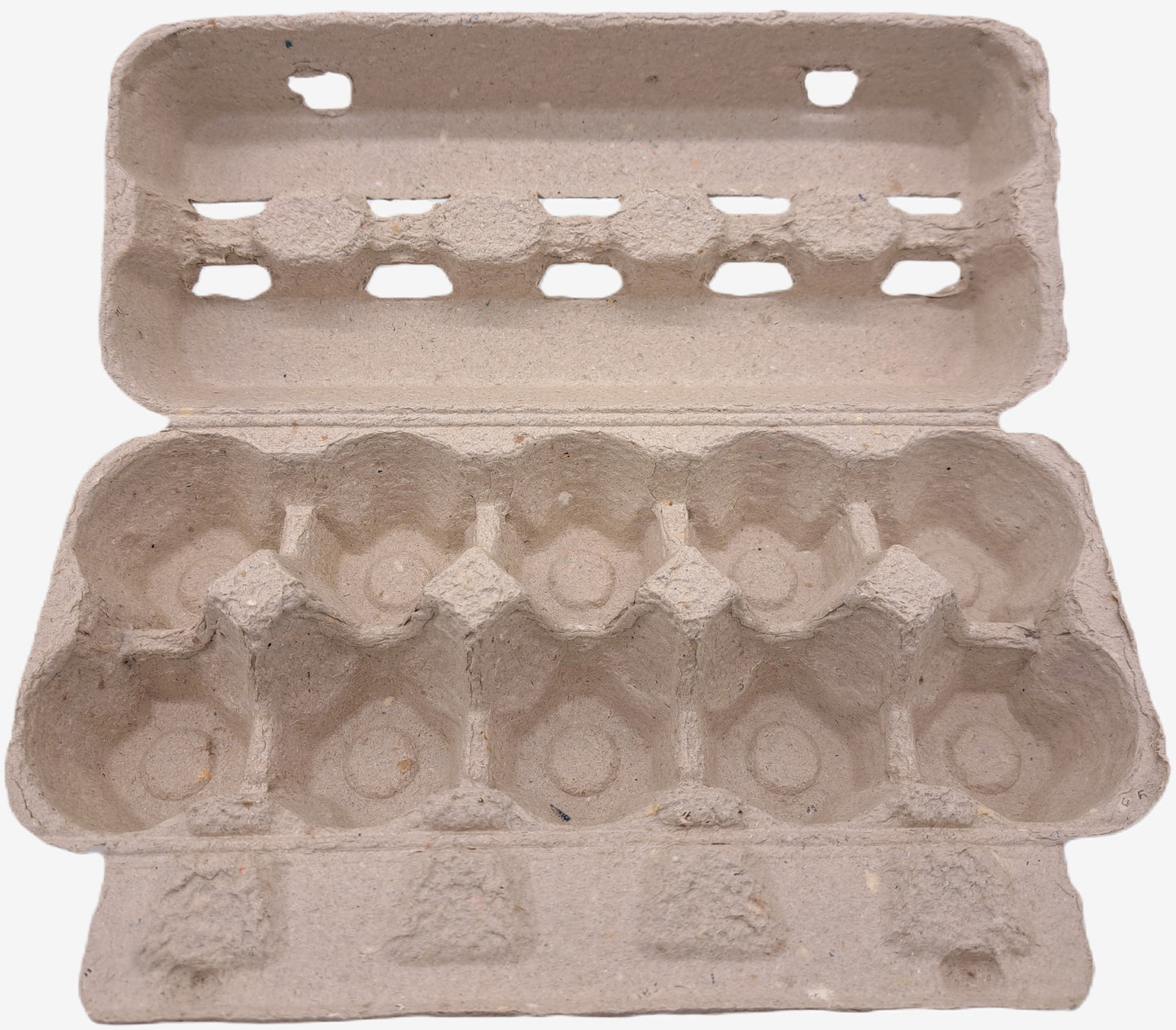 3800 Stück (Palette) × 10er VISI10 Eierschachteln -Neutral ohne Aufdruck