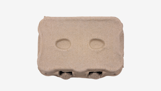 8.176 Stück (Palette) × 6er TopCom Eierschachteln -Neutral ohne Aufdruck
